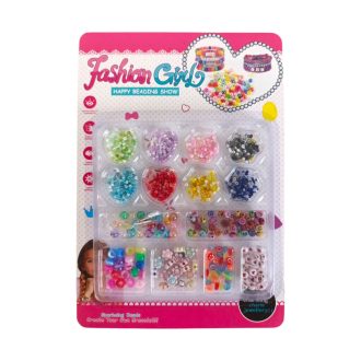   Gyöngy klt., több féle, csillogós, betûs, 21x30 cm lapon