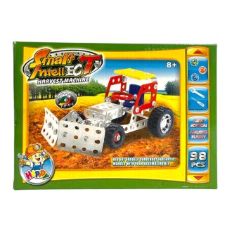   Fémépítõ klt., munkagép, tolólapátos, 98 db, 21x15 cm dob.