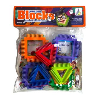   Tüskeépítõ klt., Bordázott szélû, 14 db,  21x21+ cm zacsk.