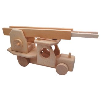 Fa tûzoltó autó, 25 cm, fólia csom.