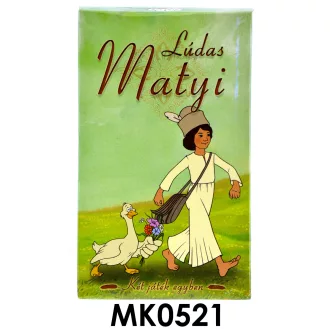   Foglalkoztató, Ludas Matyi, két játék egyben, 6,5x10 cm dob.