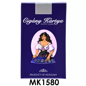 Kártya, Cigánykártya, 6,5x10 cm dob.