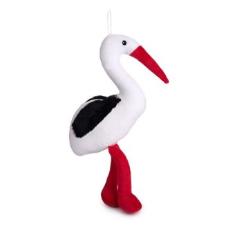 Plüss gólya, 30 cm