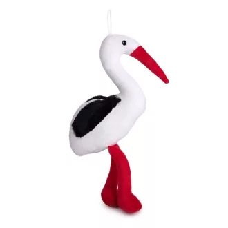 Plüss gólya, 30 cm