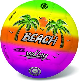 Labda, Volley, röplabda, fluoreszkálós, 21 cm