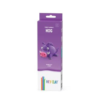   Gyurma klt., Hey Clay, varacskos disznó, 3 tégely, 7x22 cm dob.
