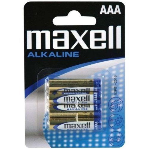Maxell AAA (mikro) elem, 4db