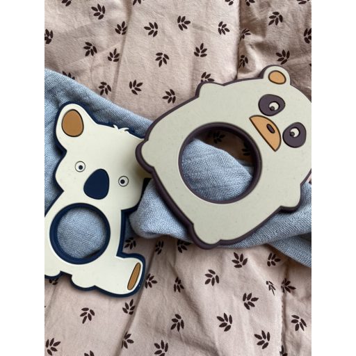 NUUROO szilikon rágóka- panda