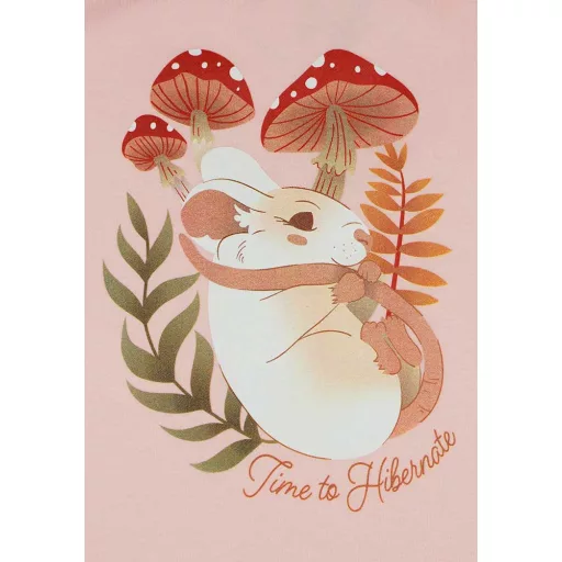 Ujjatlan vékony pamut hálózsák kisegér mintával 1 TOG