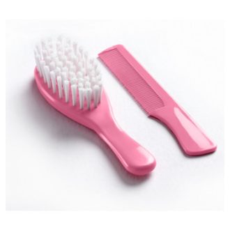 ThermoBaby Fésű és hajkefe - Pink