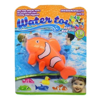 Kádjáték, felh. hal, 14x18 cm lapon