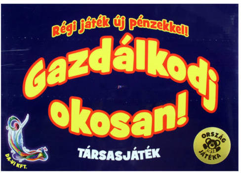Gazdálkodj okosan! stratégiai társasjáték, amely játékosan tanítja a pénzügyi alapokat gyerekeknek