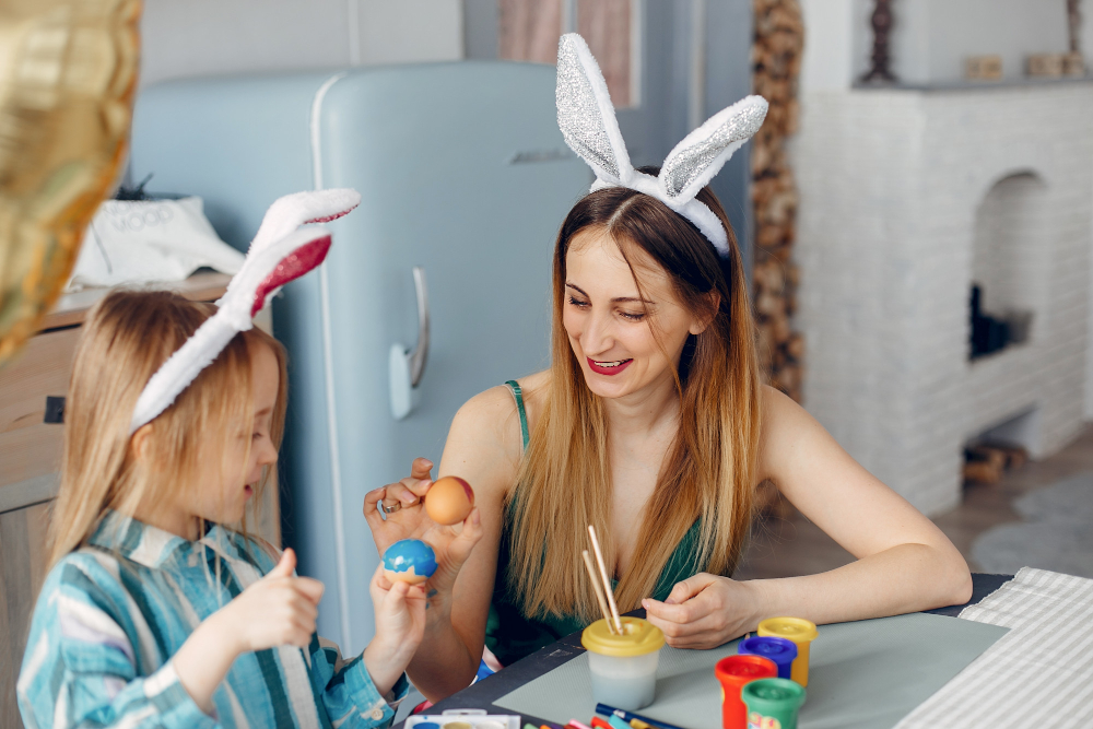 Kézműveskedés kisgyermekkel – tojásfestés