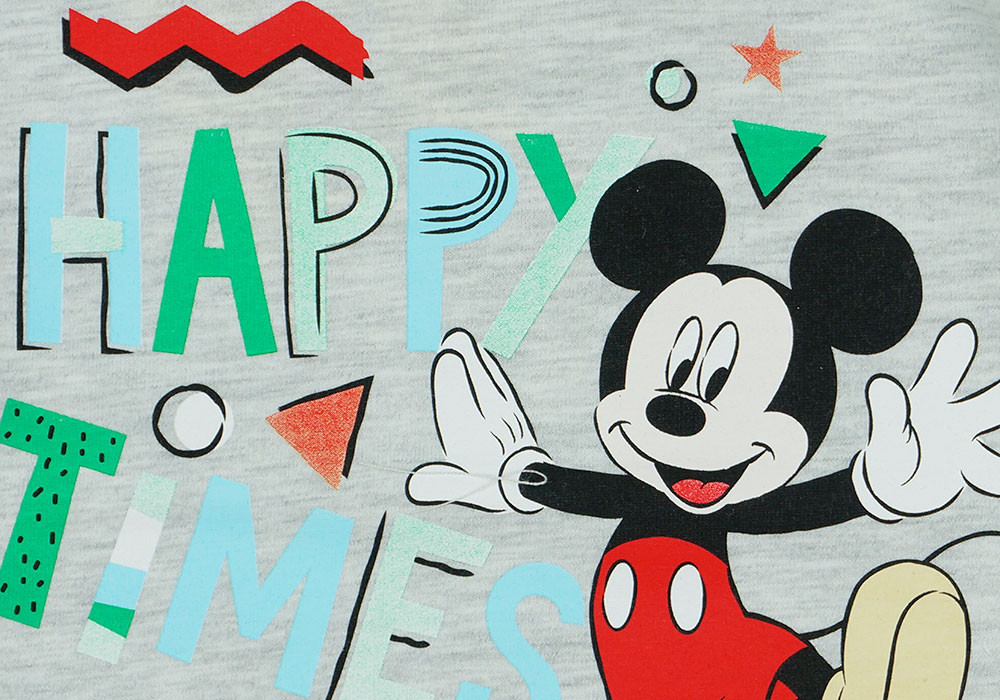 Disney Mickey Happy times hosszú ujjú fiú póló