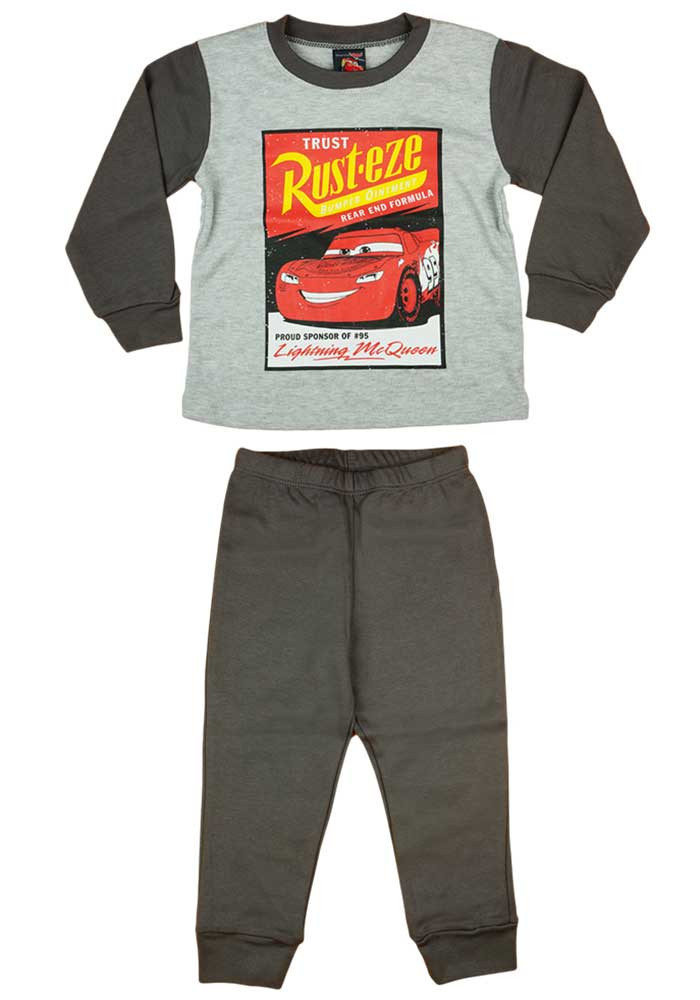 Kétrészes kisfiú pizsama Verdák mintával
