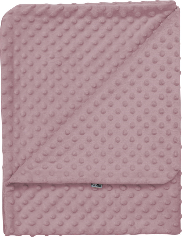 Bubaba minky takaró 75x90cm- Pink