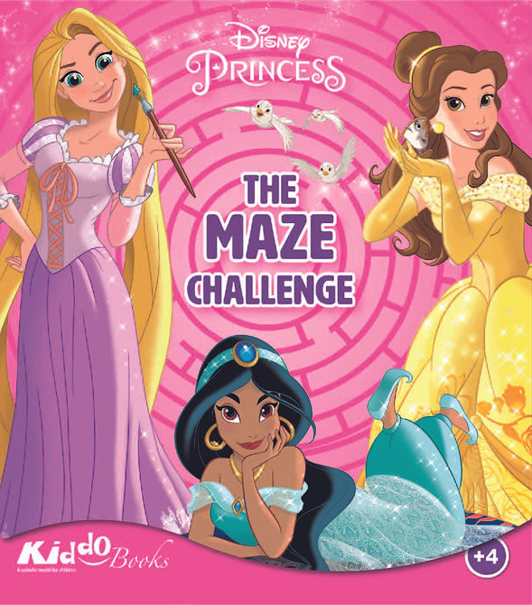 Princess Maze Challenge - Labirintusos foglalkoztató füzet - Kiddo